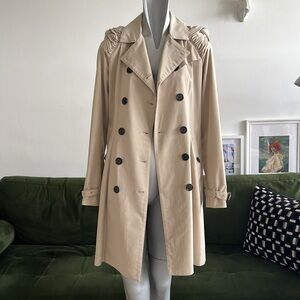 DOUBLE BREASTED TRENCH COAT